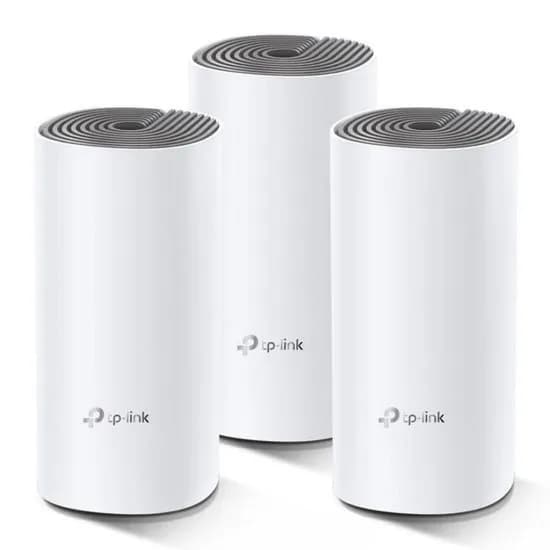 Sistema Mesh TP-Link Deco E4 AC1200 Pack com 3 Unidades
