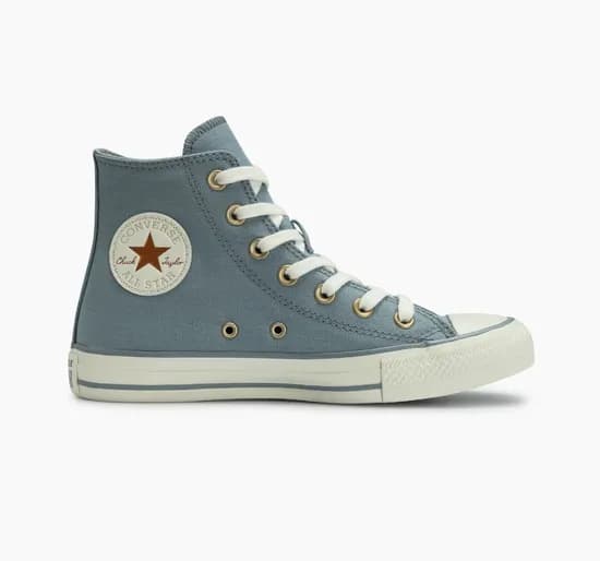 Calzado Converse All Star Hi Summer Metals Celeste