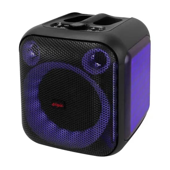 Caixa de Som Ninja PARTY-80 SD / USB / Bluetooth - Preto