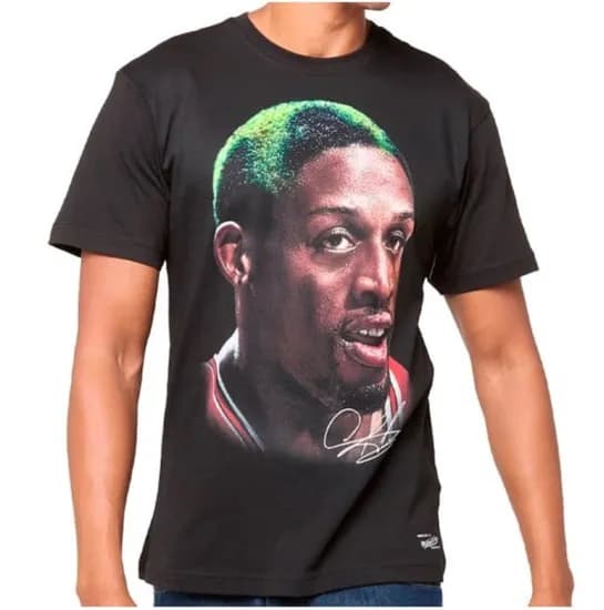 Remera Mitchell And Ness Big Face Dennis Rodman
