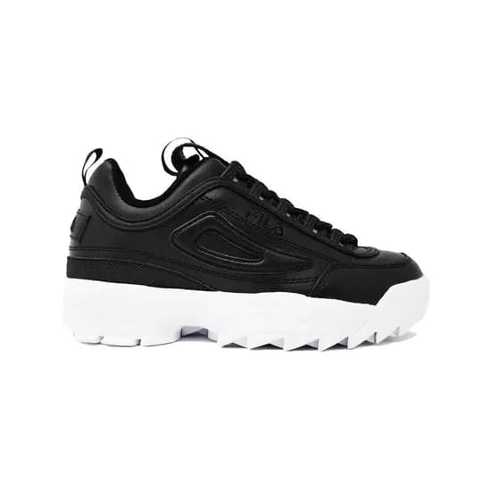 Tênis Fila Feminino Disruptor II Premium (Importado) Preto/Branco