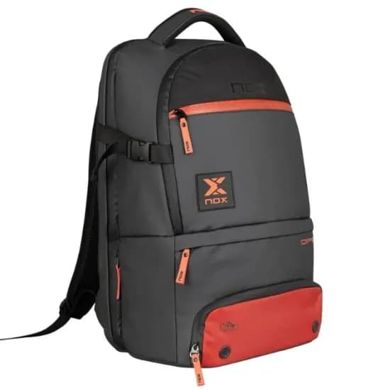 Mochila Nox Bag Open Black/Red