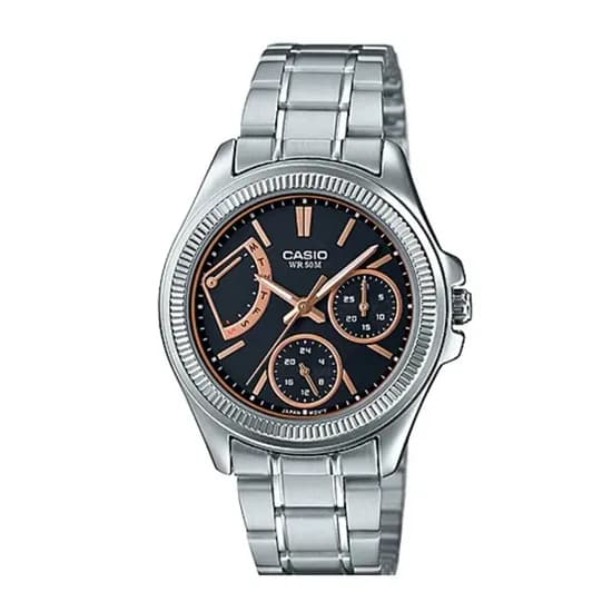 Relógio Feminino Casio Baby-G BA-130-7A1DR - Branco/Rosa Ouro