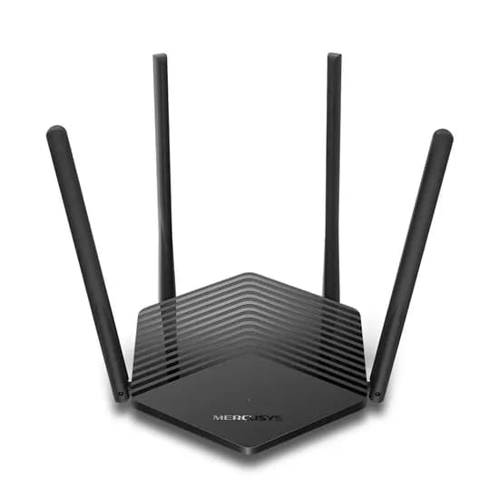 Roteador Mercusys MR60X AX1500 Wifi 6 4 Antenas - Preto