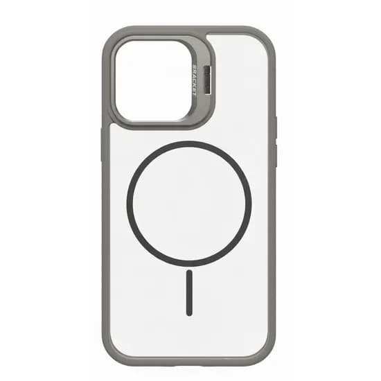 Capa Metal Stand para iPhone 16 - Grey
