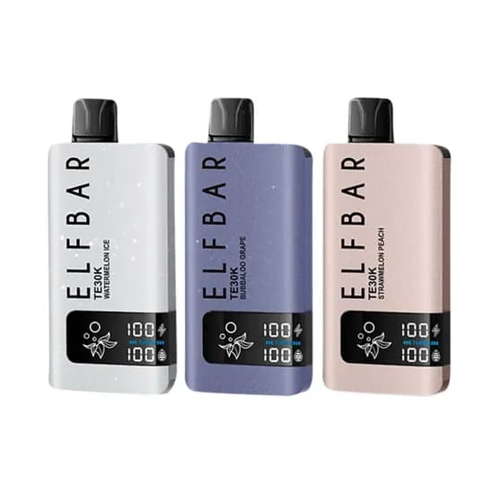 Pod Descartável Elf Bar TE30K Strawmelon Peach