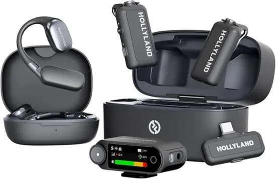 Microfone Hollyland Lark Max 2 Ultimate Combo Space Gray