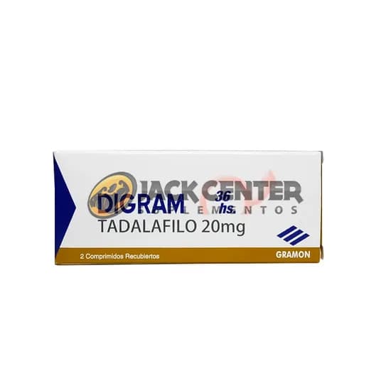 Tadalafil 20MG/20COMP.36HORAS Digran/Gramon