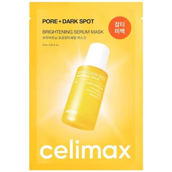 Máscara Facial Celimax Pore+Dark Spot Brightening Sérum 27ML