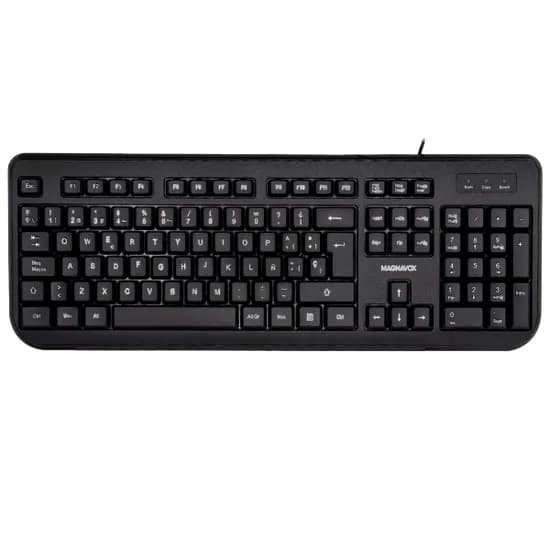 Teclado Magnavox MCA3519-Mo com Fio Preto