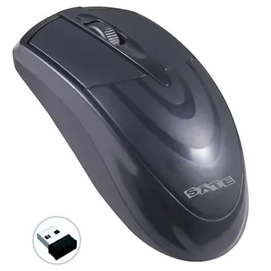 Satellite Mouse Wireless A-46G 2.4GHZ Negro