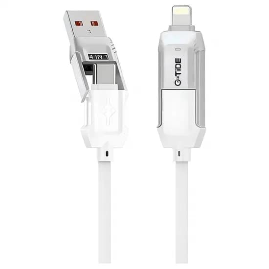 Cabo G-Tide Vida Colorida 4EN1 PC155-3 1.5M White