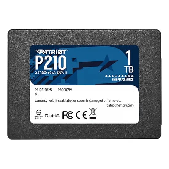 SSD Patriot P210 1TB 2.5" - P210S1TB25