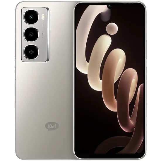 Celular Itel City 100 C671L Dual Sim de 256GB/4GB Ram de 6.75" 13/8MP - Pure Titanium (Anatel) (1 Ano de Garantia BR)