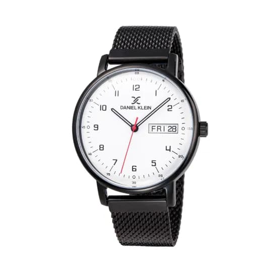 Relógio Analógico Masculino Daniel Klein Premium DK12004-3 - Preto/Branco