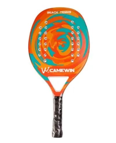 Camewin Raquete Beach 50% Carbon Orange & Blue