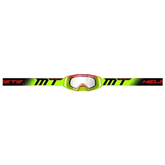 Óculos para Capacete Motocross MT Helmets MX Evo Life A3 - Fluor Yellow