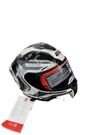 Capacete para Motociclista Givi 50.X Sport White-Grey-Red