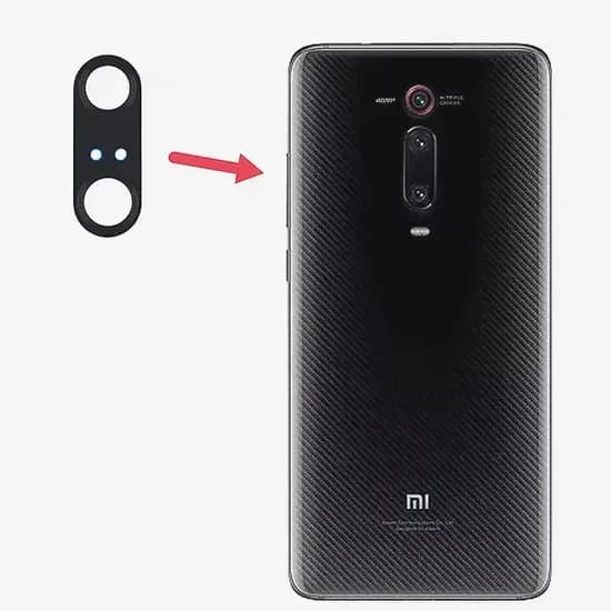 Lente Camara Xiaomi Mi 9T(Solo Vidro)