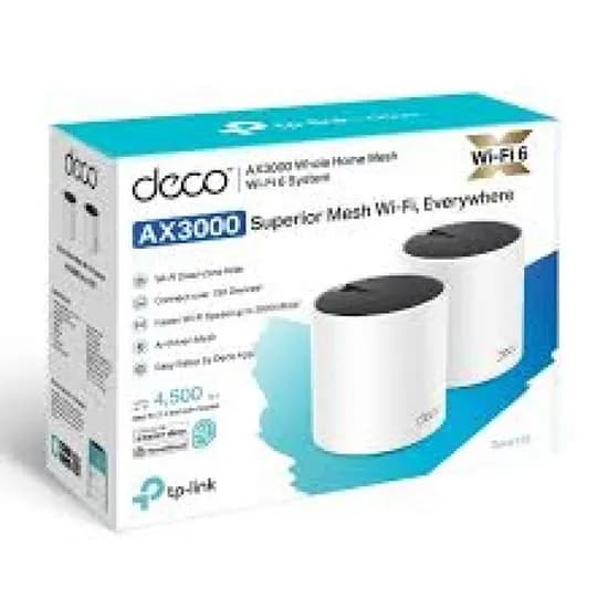 Wir. TP-Link Deco X55 Whole-Home AX3000 Mesh PACK2