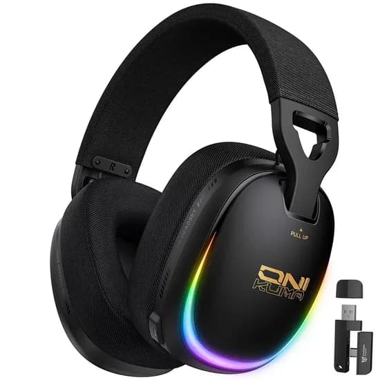 Fone de Ouvido Onikuma Gaming GT805 BT/USB-C Black