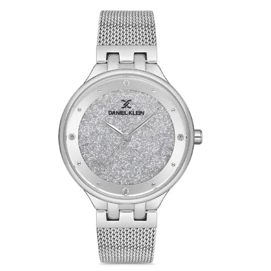 Relógio Analógico Feminino Daniel Klein DK.1.12683-1 Premium Ladies / Pulseira de Aço Inoxidável - Prata