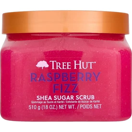 Esfoliante Corporal de Açúcar Tree Hut - Raspberry Fizz 510G