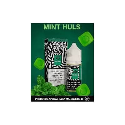 Essencia para Vaper Born To Vape Nicsalt Mint Huls 30ML 35MG