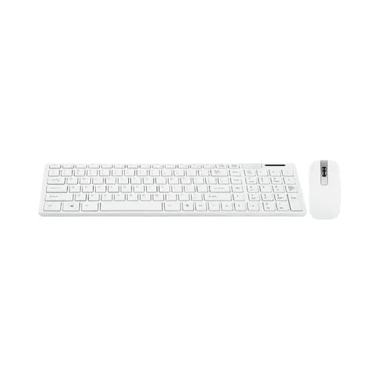 Kit Teclado + Mouse Knup TE123 Blanco