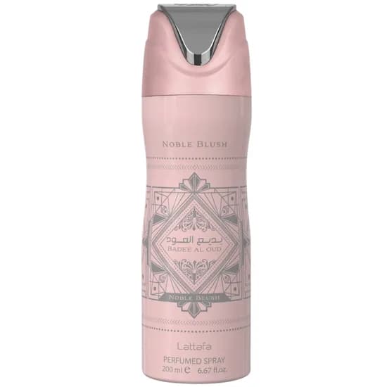 Spray Corporal Lattafa Bade'e Al Oud Noble Blush Feminino - 200ML