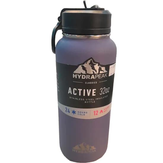Garrafa Térmica Hydrapeak HP-WIDE-32-Plum-Straw 946ML - Plum