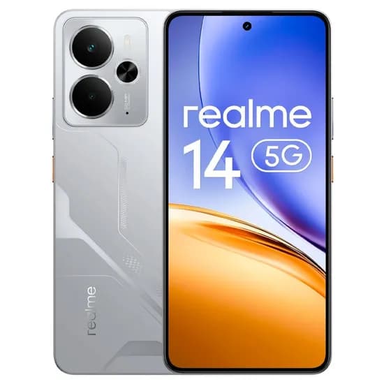 Celular Realme 14 RMX5070 - 12/256GB - 6.67" - Dual-Sim - Mecha Silver