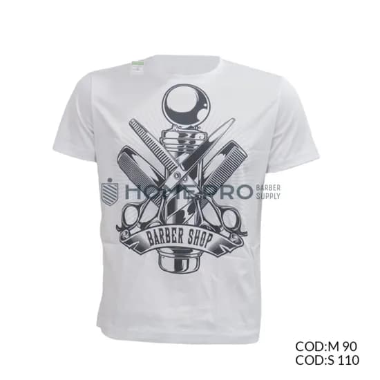 Camiseta de Barbeiro Tamanho M