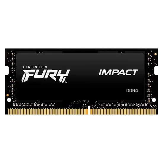 Memória Ram Kingston Fury Impact 8GB DDR4 3200MHZ para Notebook - KF432S20IB/8