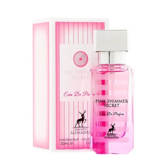 Perfume Maison Alhambra Pink Shimmer Secret Eau de Parfum Feminino 30ML