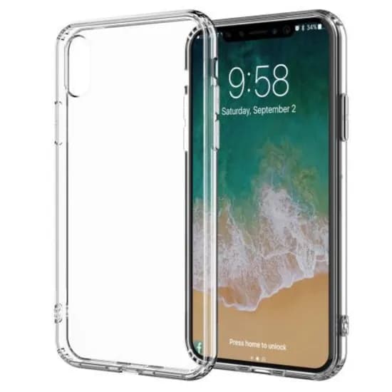 Capa 4LIFE para iPhone XS Max com Vidro Frame Silver