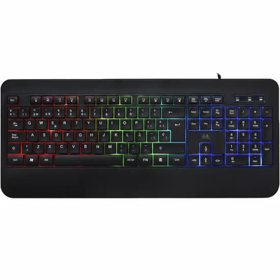 Teclado Português Mtek KB-7701LR - Preto (Caixa Feia)
