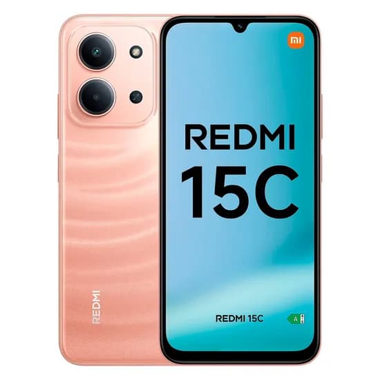 Smartphone Xiaomi Redmi 15C Global 128GB 4GB Ram Dual Sim Tela 6.9" - Laranja (Lacre Pequeno)