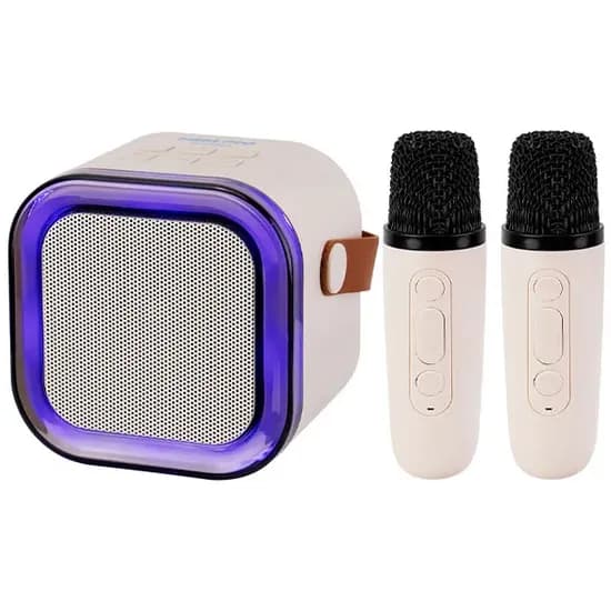 Speaker Midi Pro MDP005 6 Watts com Bluetooth/Auxiliar/Micro SD + 2 Microfones