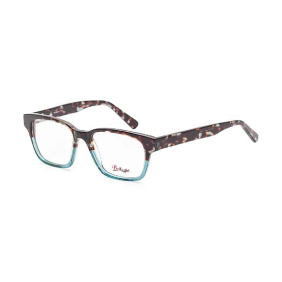 Armação para Óculos de Grau Bellagio 805 C-01 Tam. 55-18-140MM - Animal Print/Azul