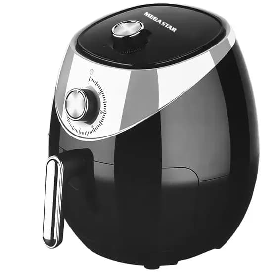 Fritadeira Elétrica Electrobas Nutri Cheff EBAF-75-Ow com Dos Dispensadores Hybridspray 1.800 Watts 7.5 Litros 220 - 240V ~ 50/60HZ - Preta/Prata