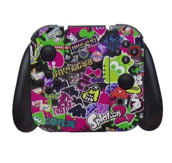 Adesivo para Nintendo Switch Splatoon 2 Grafit 023221 com 3 Adesivos