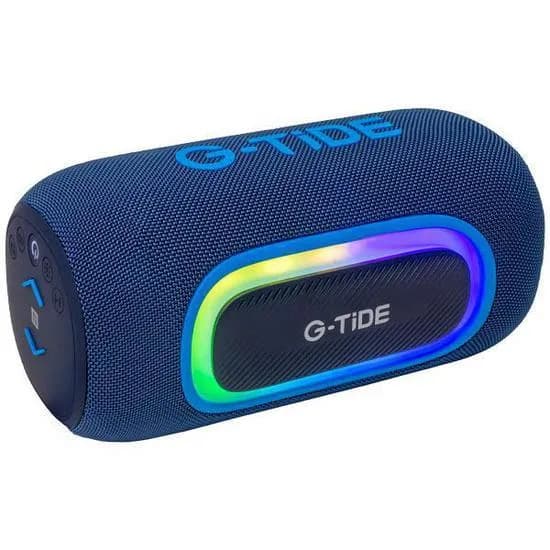 Caixa de Som G-Tide SV80 Bluetooth USB Aux NFC Azul