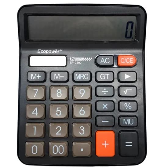 Calculadora Ecopower EP-C300 - Marrom