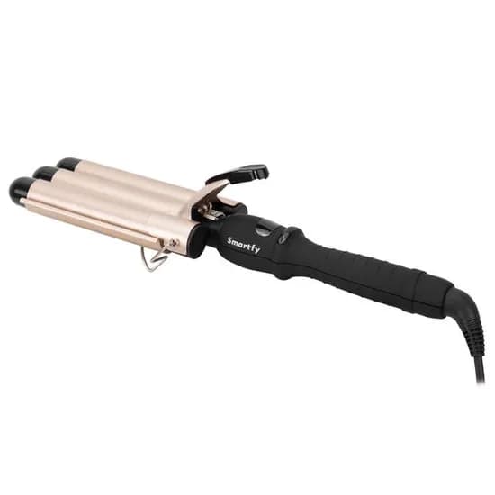 Rizador Triple Smartfy MC01G Ceramica Bivolt Gold