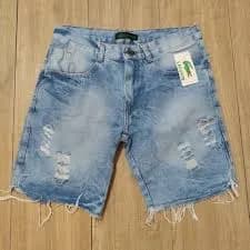 Lacoste Bermuda Jeans Masc