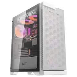Gabinete Gamer Darkflash DK361 ATX / 4 Cooler / Argb - Branco