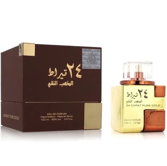 Perfume Unissex Lattafa 24 Carat Pure Gold Edp 100 ML