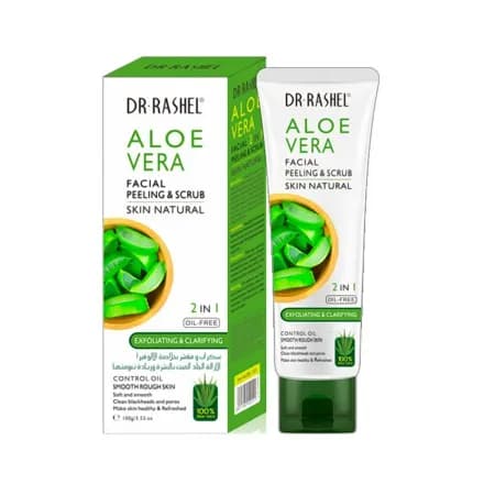 Creme Esfoliante DR Rashel Aloe Vera Peeling & Scrub 2 In 1 DRL-1531 100G