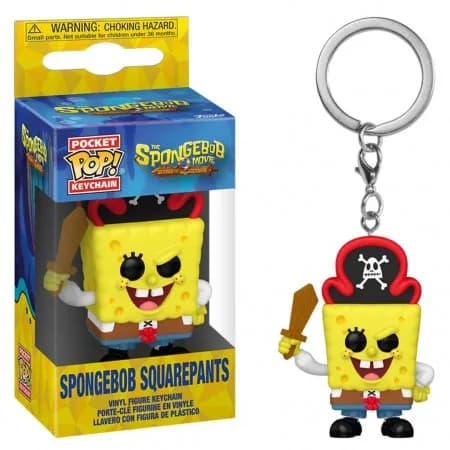 Funko Pop Keychain Spongebob Squarepants Spongebob Pirate 83589